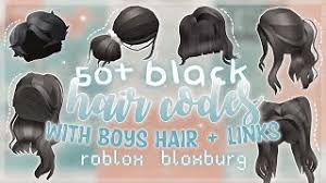 You will get to know how to modify your character as per your choice, and it is appreciable that roblox supports this. 50 Aesthetic Black Hair Codes Boys Hair Links Roblox Bloxburg Youtube