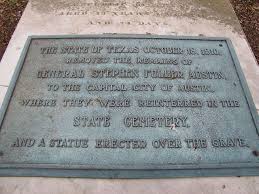 State Marker On Stephen F Austin S Original Grave Grave Stephen The Originals