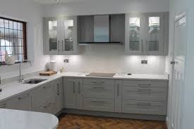 A leading color choice in kitchen design, our grey shaker cabinets means sophisticated style in a luxurious and calming color palette. Bespoke Painted Grey Shaker Style Kedleston Interiors I Kitchens Bedrooms Bathrooms