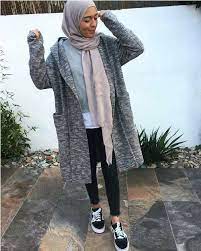 Winter Hijab Outfits In Prude And Style Looks Just Trendy Girls Elbise Giyim Yelek