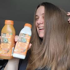 I tried the £3 Garnier Ultimate Blends shampoo and conditioner and my hair  has never felt softer