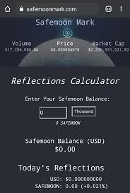 You get a rough estimate on the maturity amount for any monthly sip, based on a. Safemoon Relections Calculator By Safemoonmark Check It Out Safemoon