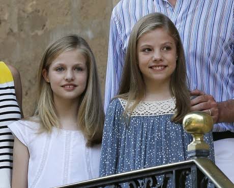 King Felipe Vi Family On Holiday
