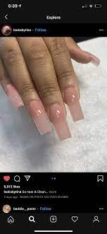 Pin By Christian Thingssss God Loves On Nails Long Square Acrylic Nails Ombre Acrylic Nails Square Acrylic Nails