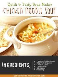Recipe This Quick Tasty Soup Maker Chicken Noodle Soup Recipe Soup Maker Recipes Soup Maker Soup Maker Recipes Morphy Richards