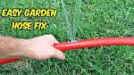 How to patch a garden hose