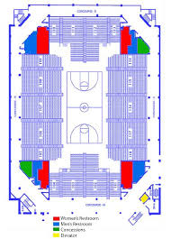 Uwg Coliseum Seating Charts