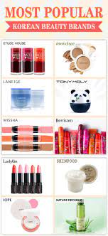 Yesstyle Top 10 Most Popular Korean Beauty Brands Korean Beauty Brands Korean Makeup Tips Korean Beauty