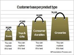 Powerpoint Info Graph Tutorial With Shopping Bag Icon
