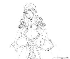 ⭐ free printable zelda coloring book. Princess Zelda Sword Coloring Pages Printable