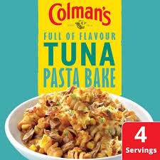The fish is served completely raw in many sushi and japanese presentations, but it is also often grilled for an ahi tuna salad or to be served as a steak. Colman S Tuna Pasta Bake Recipe Mix 44g Tesco Groceries