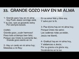 Grande Gozo Hay En Mi Alma Hoy Youtube Las cadenas rotas ya estan. grande gozo hay en mi alma hoy youtube
