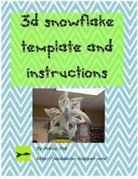 Open any of the printable files above by clicking the image or the link below the image. 3d Snowflakes Worksheets Teaching Resources Teachers Pay Teachers