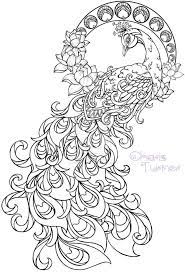 Wonderful Picture Of Phoenix Coloring Page Entitlementtrap Com Peacock Coloring Pages Flower Coloring Pages Free Coloring Pages