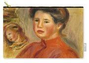 Head of a Woman. Gabrielle by Pierre-Auguste Renoir