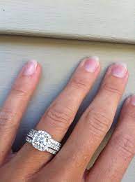 Engagement Ring Cushion Halo Engagement Ring Wedding Rings Cushion Halo Engagement