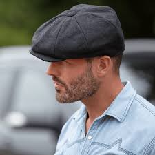 Grey Bakerboy Newsboy Cap