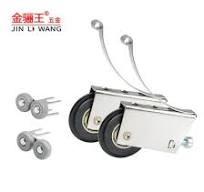 Adjustable Kitchen Cabinet Closet Door Wheel Sliding Wardrobe Roller for  Repair Replacement