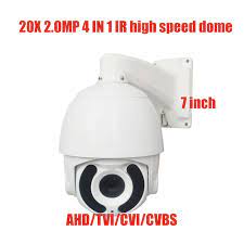 Free Shipping New 2mp Ir 120m 20x Optical Zoom Ahd Tvi Cvi Cvbs 4 In 1 Ptz Speed Dome Camera 1080p 2 Megapixel 4 7 94mm Dome Camera Tvi Cvi