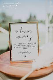Adella In Loving Memory Sign Printable In Loving Memory Sign Etsy In 2021 In Loving Memory Guest Book Sign Wedding Signs