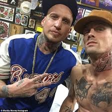 He also showed off his new neck nick provided the backstory and significance of the tattoo as an homage to his late grandfather. Aaron Carter Debuts Large Love Tattoo On His Neck Daily Mail Online