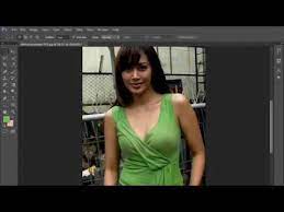 Cut the selected area and doing a layer mask. How Photoshop Cloth Remover Video Youtube