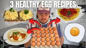 We may earn commission from the links on this page. 3 Healthy Egg Recipes Low Calorie High Protein Best Egg Meals To Make At Home Quick And Easy Youtube