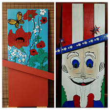 My crazy chicken flower pot $40