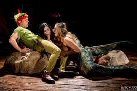 Peter Pan getting a mermaid BJ from Aiden Ashley and Mia Malkova Porno  Photo - EPORNER