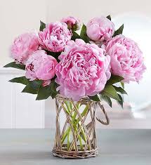 Birthday Flowers For Mom Delivery Precious Peony From 1 800 Flowers Com Mothers Day Flowers Pink Peonies Bouquet Birthday Flower Delivery