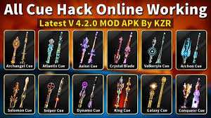 Do you want free pool coins / free pool items(avatar/cue/rarebox) etc? 8 Ball Pool All Cues Hack Online Working Mod Kzr