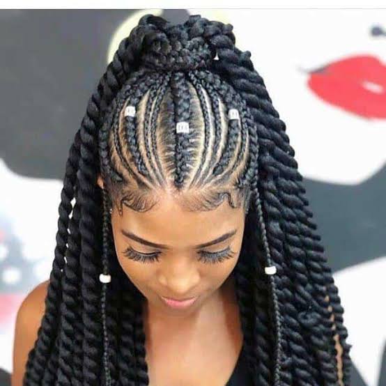 Image result for braids black girl"