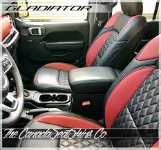 Jeep Gladiator Custom Leather Seats Custom Jeep Wrangler Jeep Gladiator Jeep Interiors