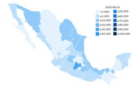 México 'se pinta' de naranja en semáforo epidemiológico; Covid 19 Pandemic In Mexico Wikipedia
