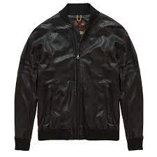 Timberland Mount Major Bomber Sheepskin Leather Jacket 100 Genuine Biker L 589 Timberland Leather Bomber Jacket Bomber Jacket Mens Leather Bomber Jacket Men