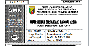 Rangkuman materi ini dapat kamu baca langsung. Contoh Soal Penjas Ujian Sekolah Smk Soal Kelasmu