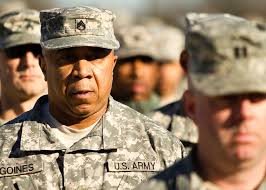 Army Reserve Staff Sgt. Warren Goines, from Plainfield,