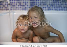 Maybe you would like to learn more about one of these? Two Little Sisters In Bath Room Beauty Baby Girl In Bath Canstock