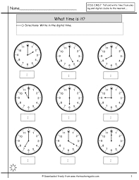 Telling Time Worksheets From The Teacher S Guide Time Worksheets Telling Time Worksheets Free Math Worksheets