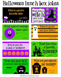Halloween Lunchbox Jokes My Mommy Style Lunchbox Jokes Halloween Lunch Box Halloween Lunchbox Jokes