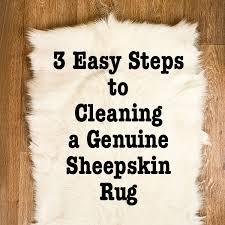Make sure the rug is thoroughly brushed while dry to prevent tangles and matting. 3 Easy Steps To Cleaning A Genuine Sheepskin Rug Live Like You Are Rich