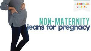 How To Wear Regular Jeans During Your Pregnancy The Best 3 Non Maternity Jeans Youtube