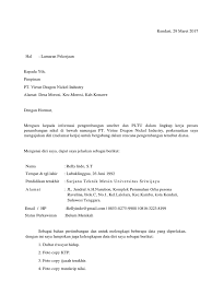 Home/edukasi/surat lamaran kerja/contoh surat lamaran kerja di pt sebagai karyawan. Lamaran Kerja Virtue