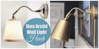 another) ikea arstid wall light hack
