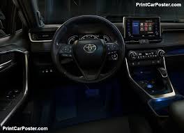 Toyota Rav4 2019 Poster Toyota Pinterest