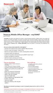 It's good to get these into your job description and encompass them into your recruitment strategy if you're hoping to attract as many. Treasury Middle Office Manager Garrett Advancing Motion