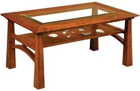 Tahoe Amish Glass Top Coffee Table Countryside Amish Furniture Glass Top Coffee Table Wood Table Diy Wood Table Design