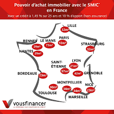 Prix des maisons / terrains. Avec Le Smic On Peut Acheter De 10 A 100 M2 Selon Les Villes