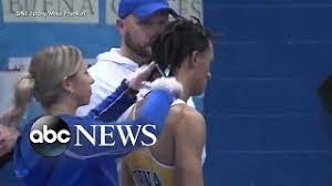 Referee S Questionable Call For Wrestler To Cut Dreadlocks Youtube