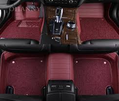 High Quality Ohanny Custom Fit Car Styling Floor Mats Case For Fiat Bravo Viaggio Ottim Palio Covers Liners Fit Car Mazda Accessories Interior Accessories